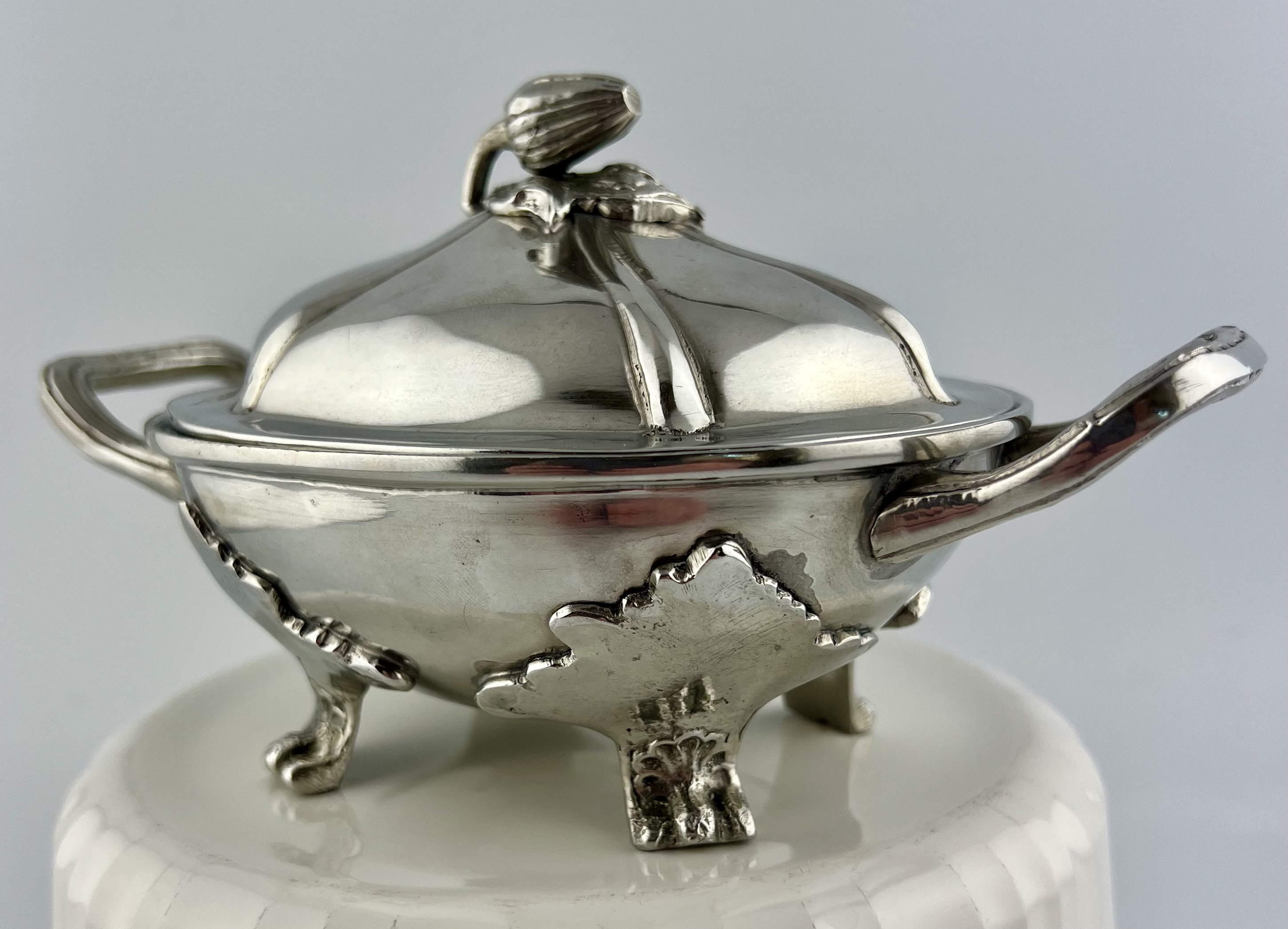 Victorian Silverplate Sauce Tureen