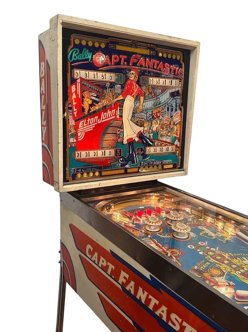 Bally 'Capt. Fantastic' Elton John Pinball Machine