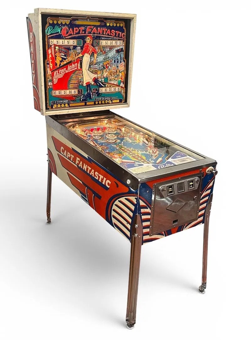 Bally 'Capt. Fantastic' Elton John Pinball Machine thumbnail 4