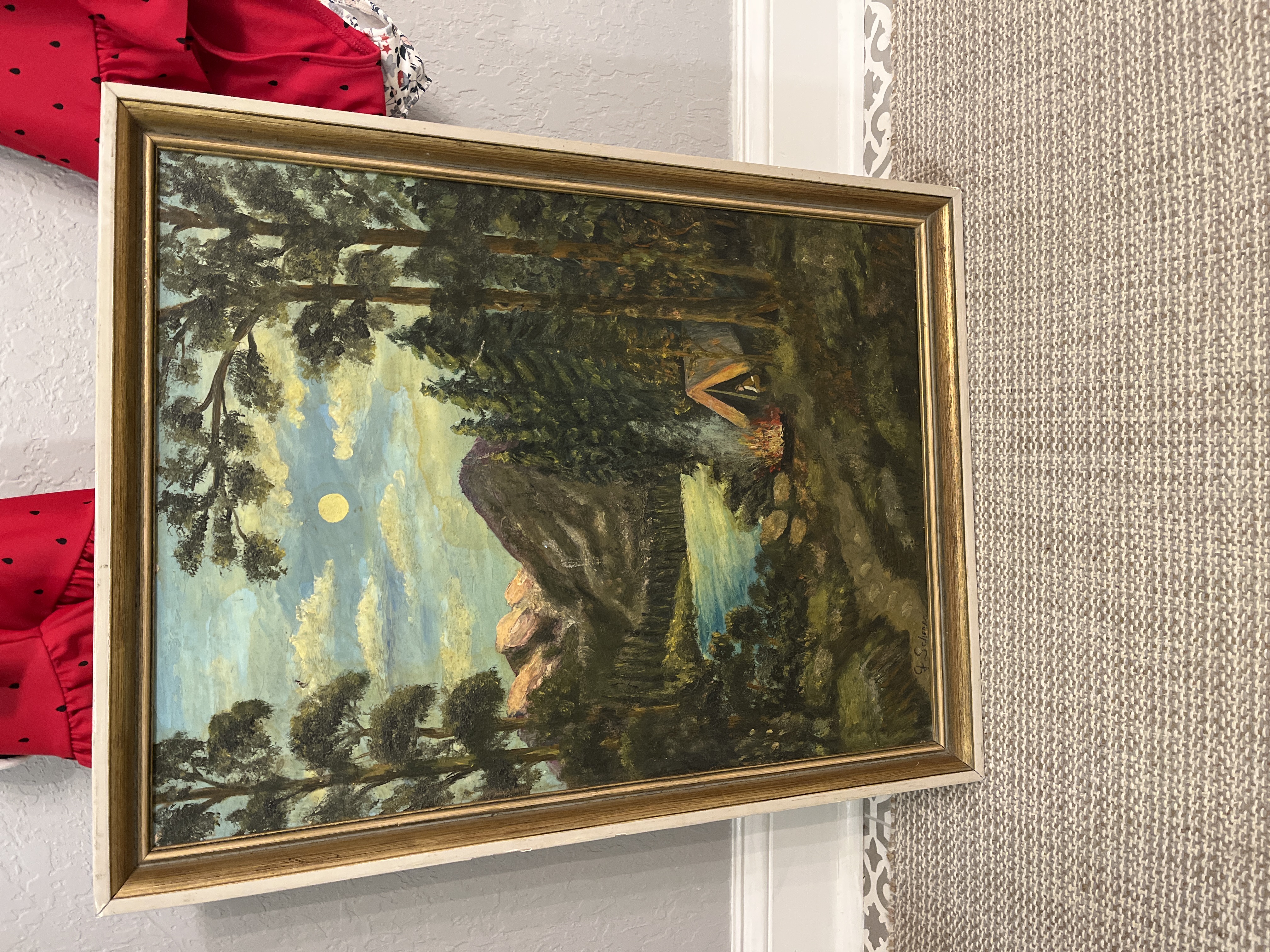 Mid-20th Century American Oil Landscape Painting