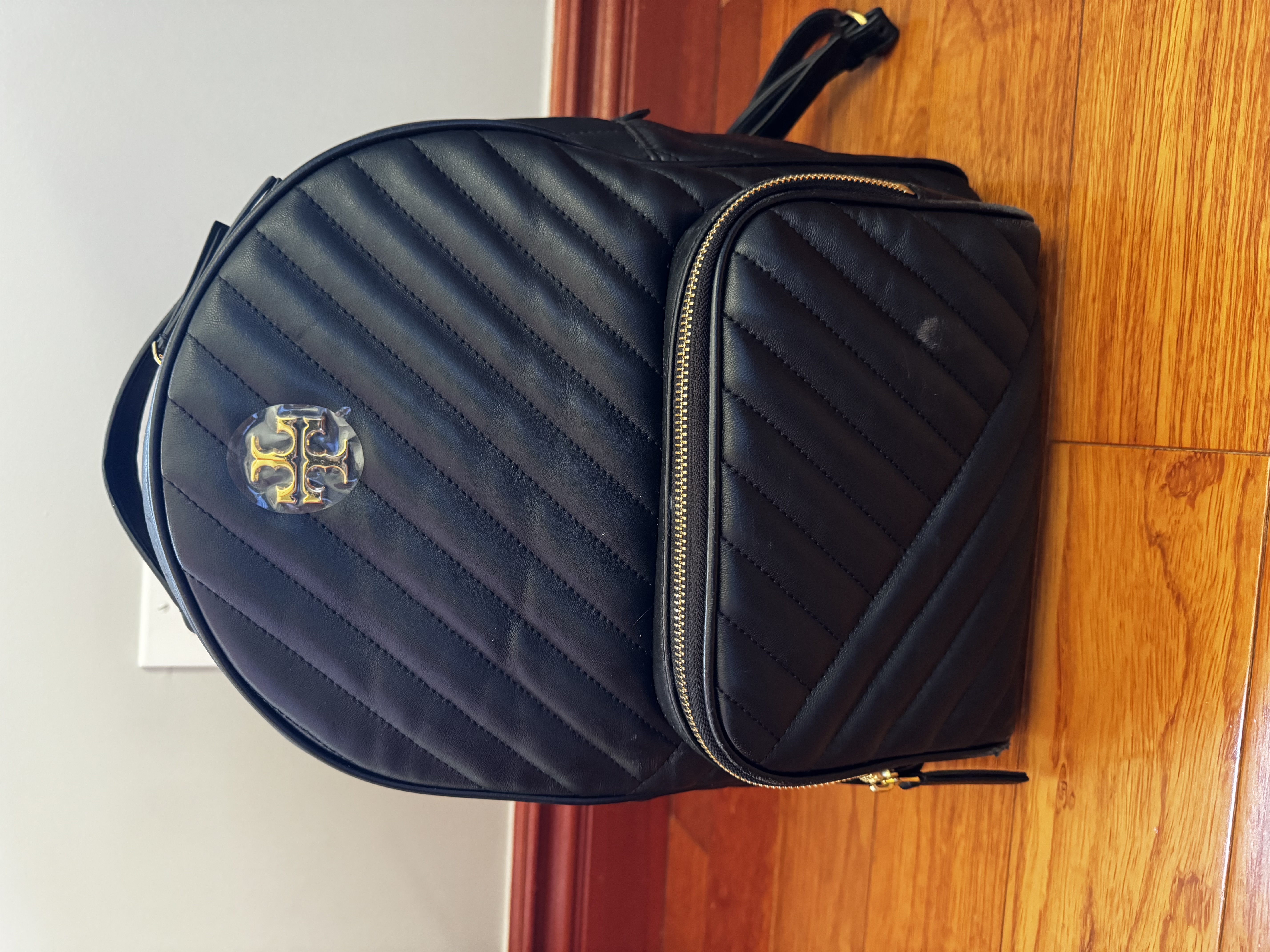 Modern Tory Burch Quilted Backpack