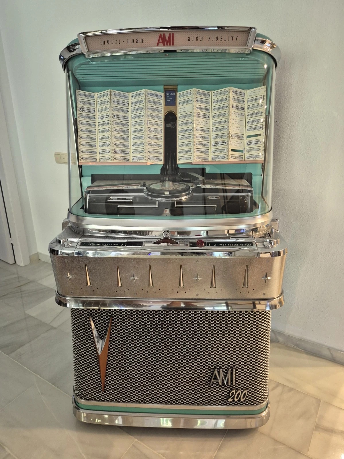 1958 AMI Model G-200 Jukebox