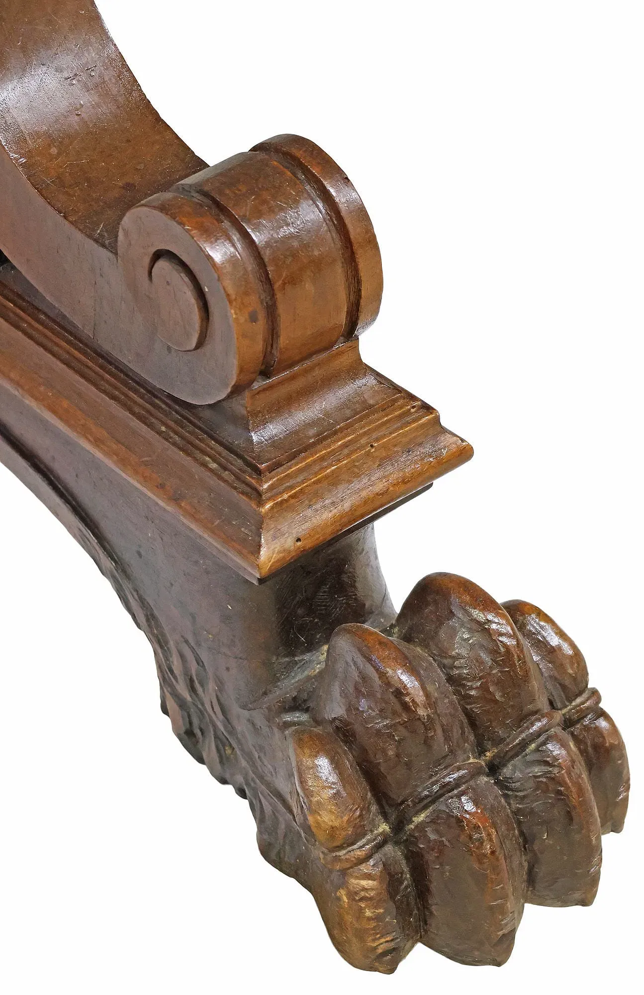 Renaissance Revival Wanut Library Table thumbnail 4