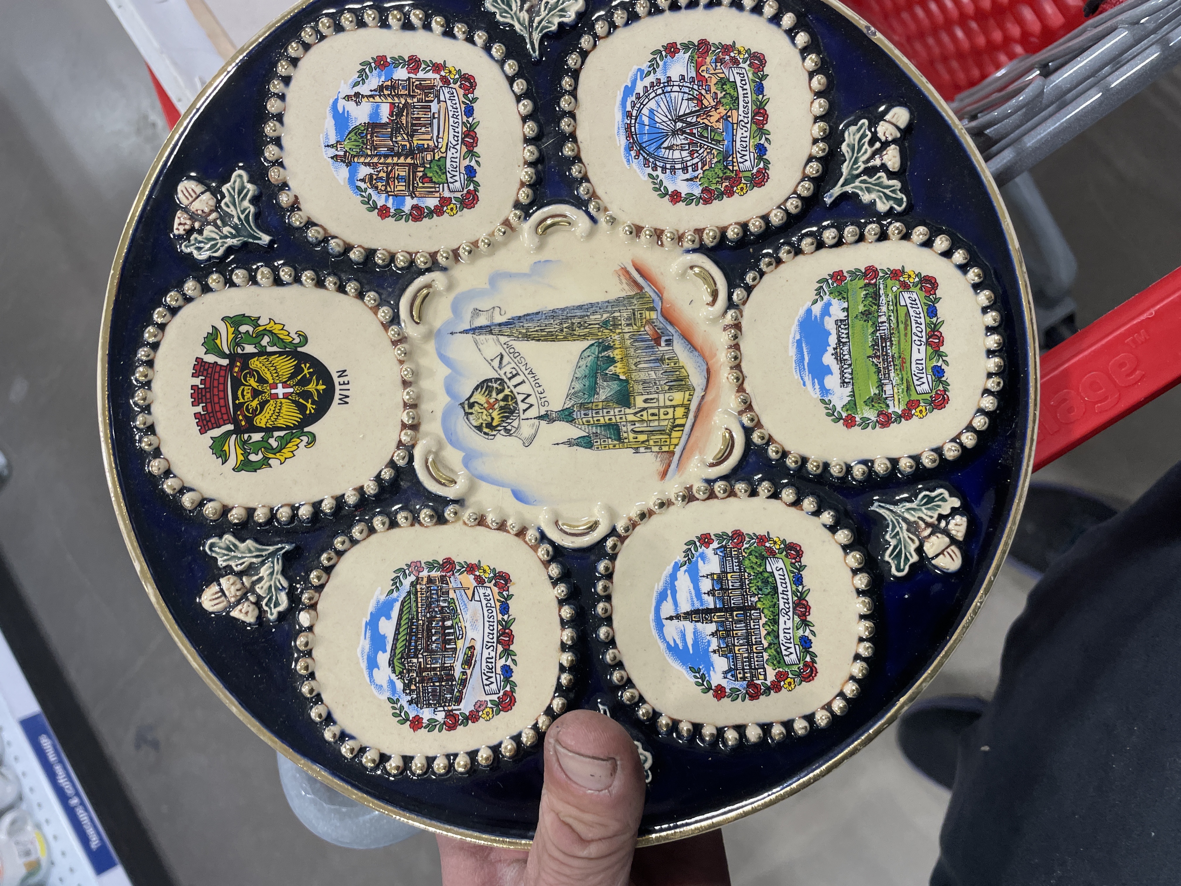 Vienna Souvenir Decorative Plate