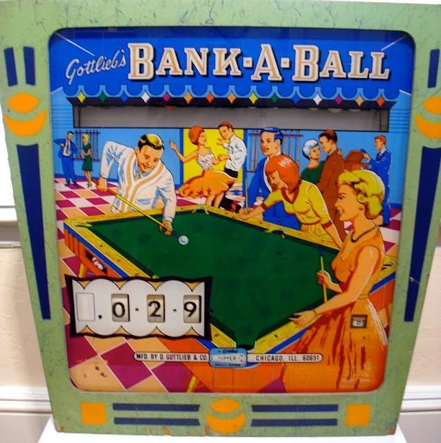 Collection of Four Vintage Pinball Machine Backglasses