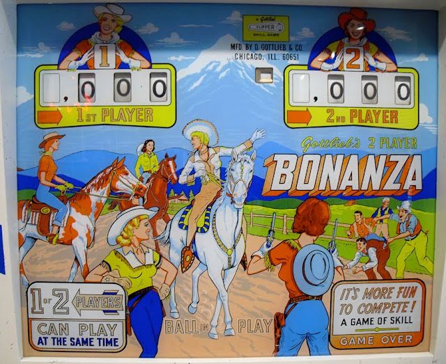 Collection of Four Vintage Pinball Machine Backglasses thumbnail 2