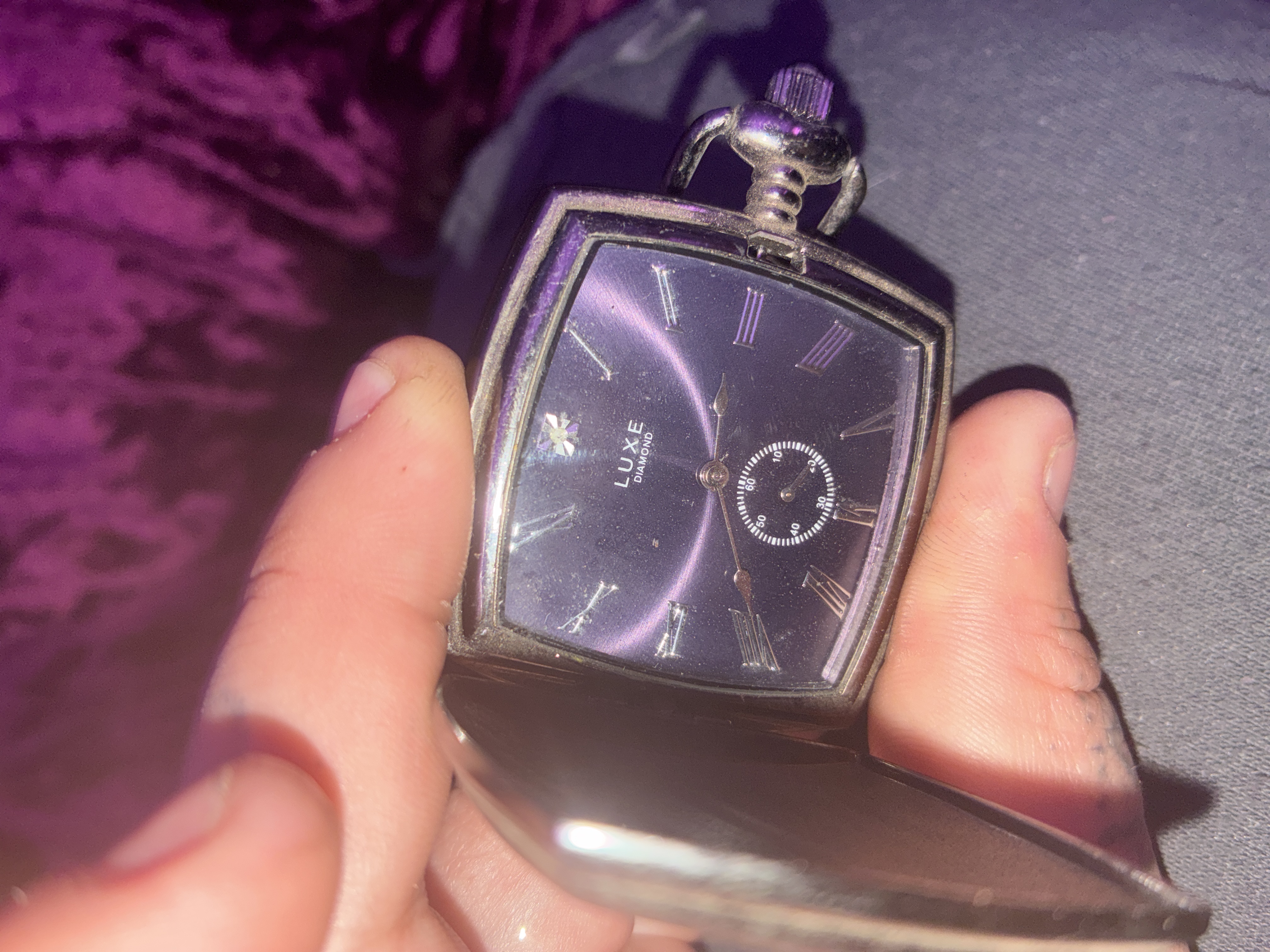 Vintage Luxe Diamond Wristwatch