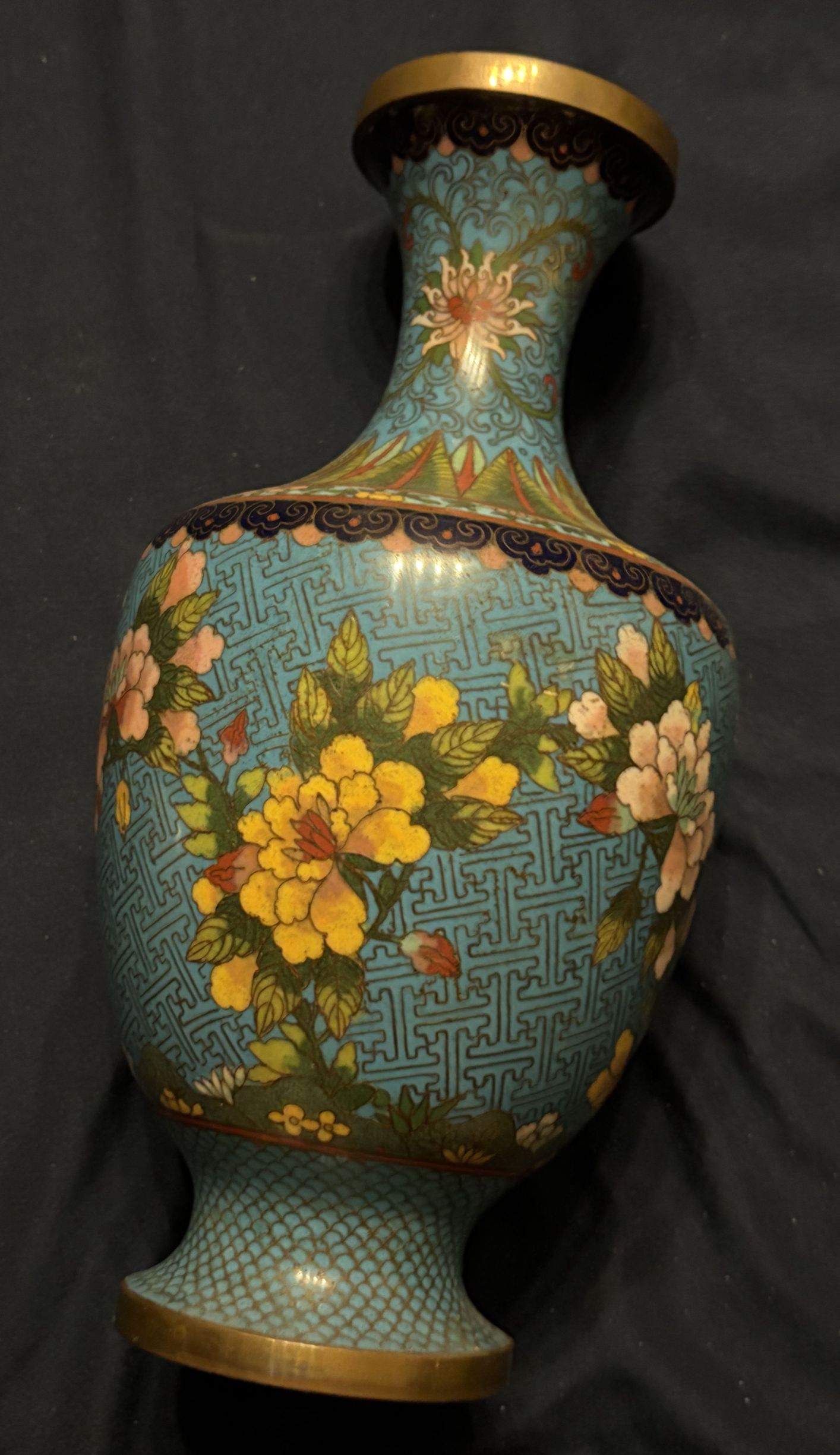Chinese Cloisonné Vase