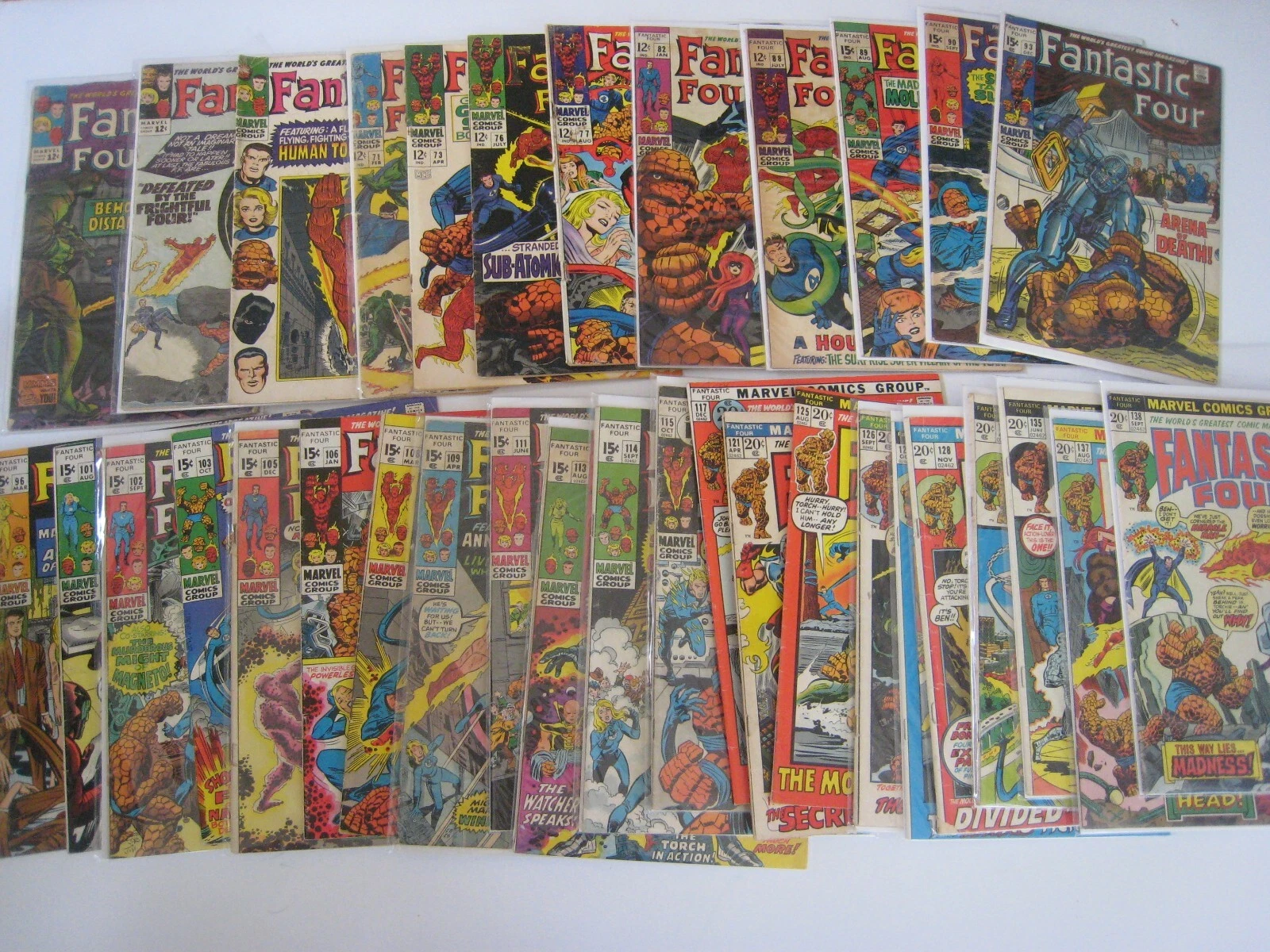 Collection of Silver and Bronze Age Fantastic Four Comic Books thumbnail 5