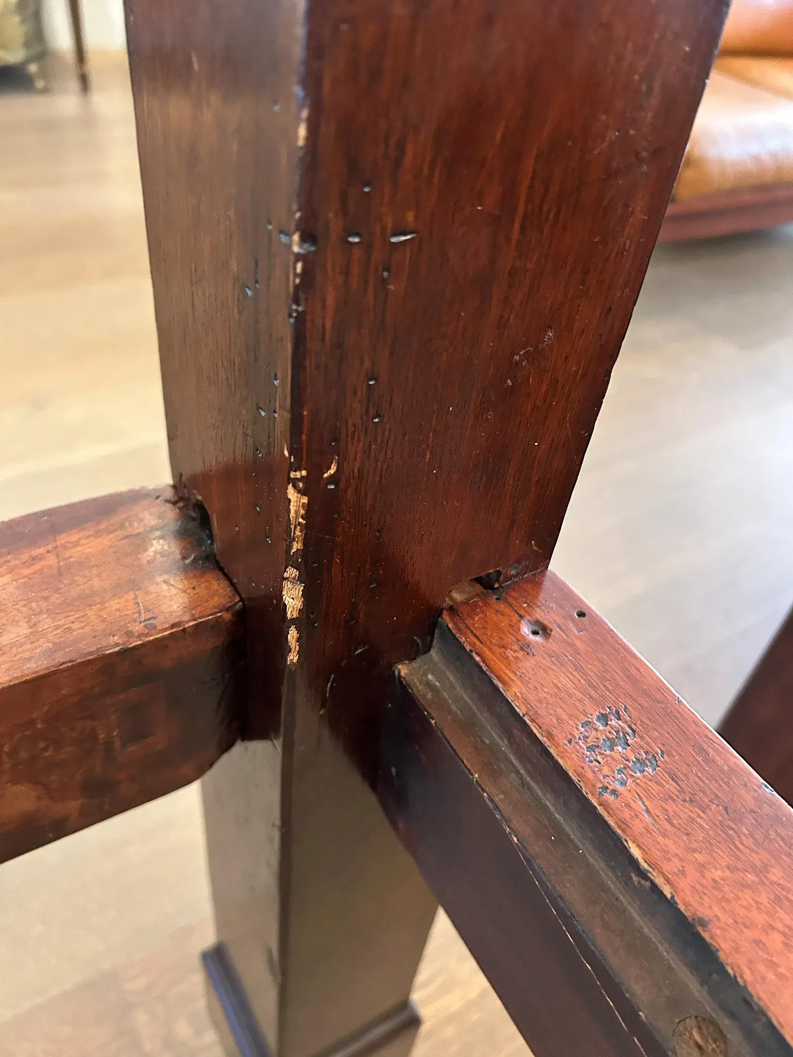 American Federal Period Mahogany Tester Canopy Bed thumbnail 9