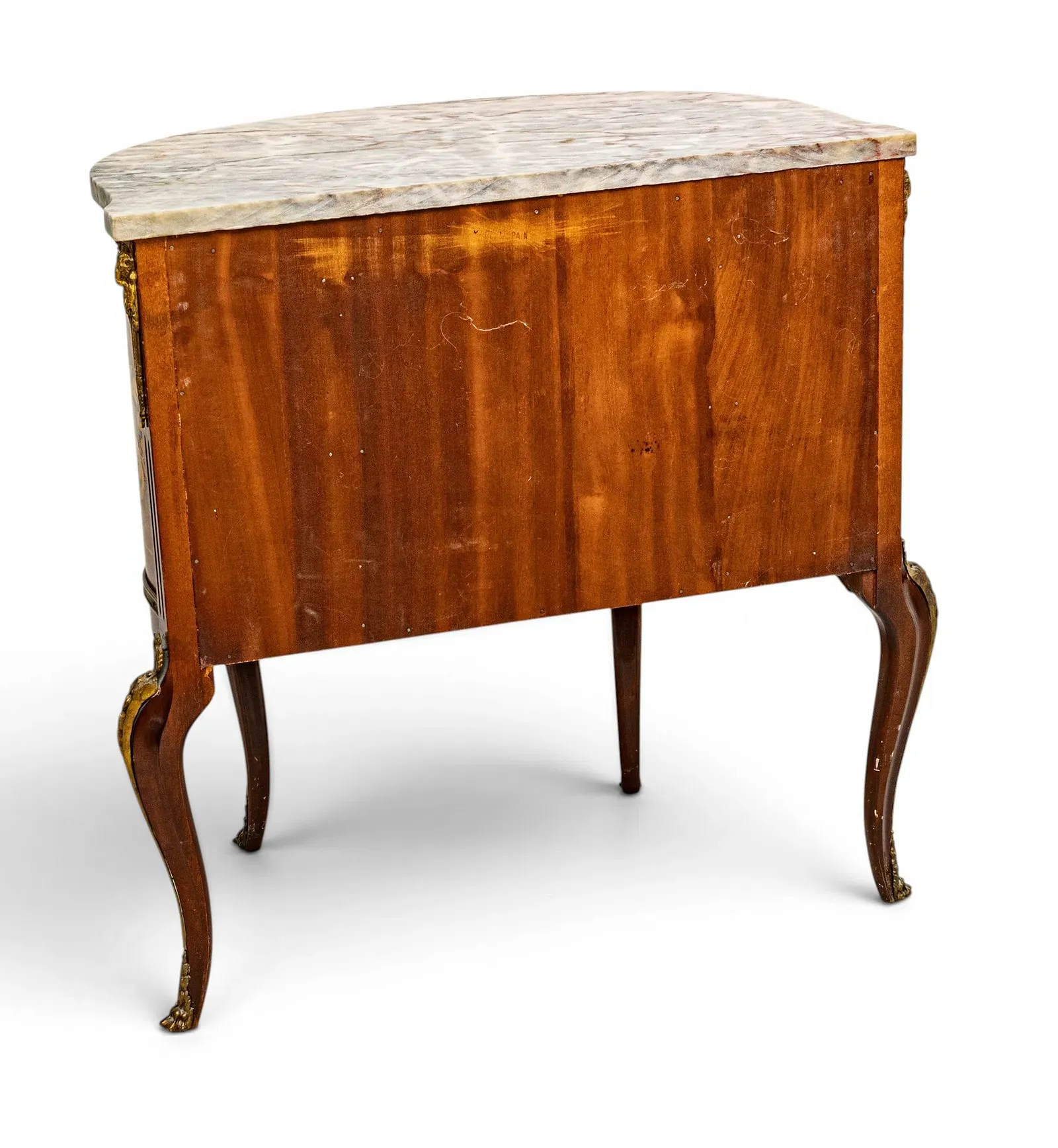 Louis XV Style Marquetry Commode thumbnail 8