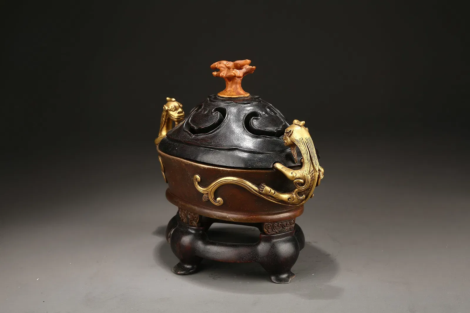 Ming Style Bronze Censer thumbnail 2