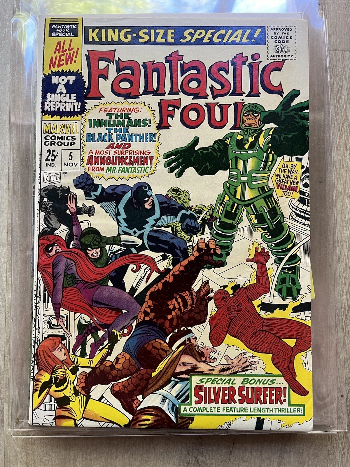 Silver Age Marvel Fantastic Four Annual and Special Comic Book Group thumbnail 6