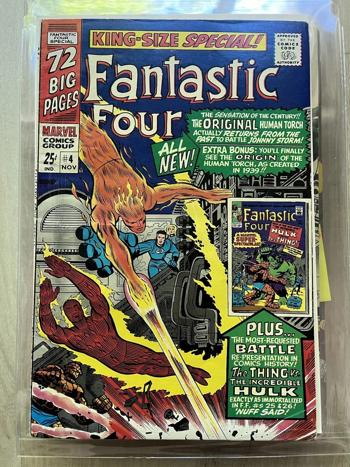 Silver Age Marvel Fantastic Four Annual and Special Comic Book Group thumbnail 7
