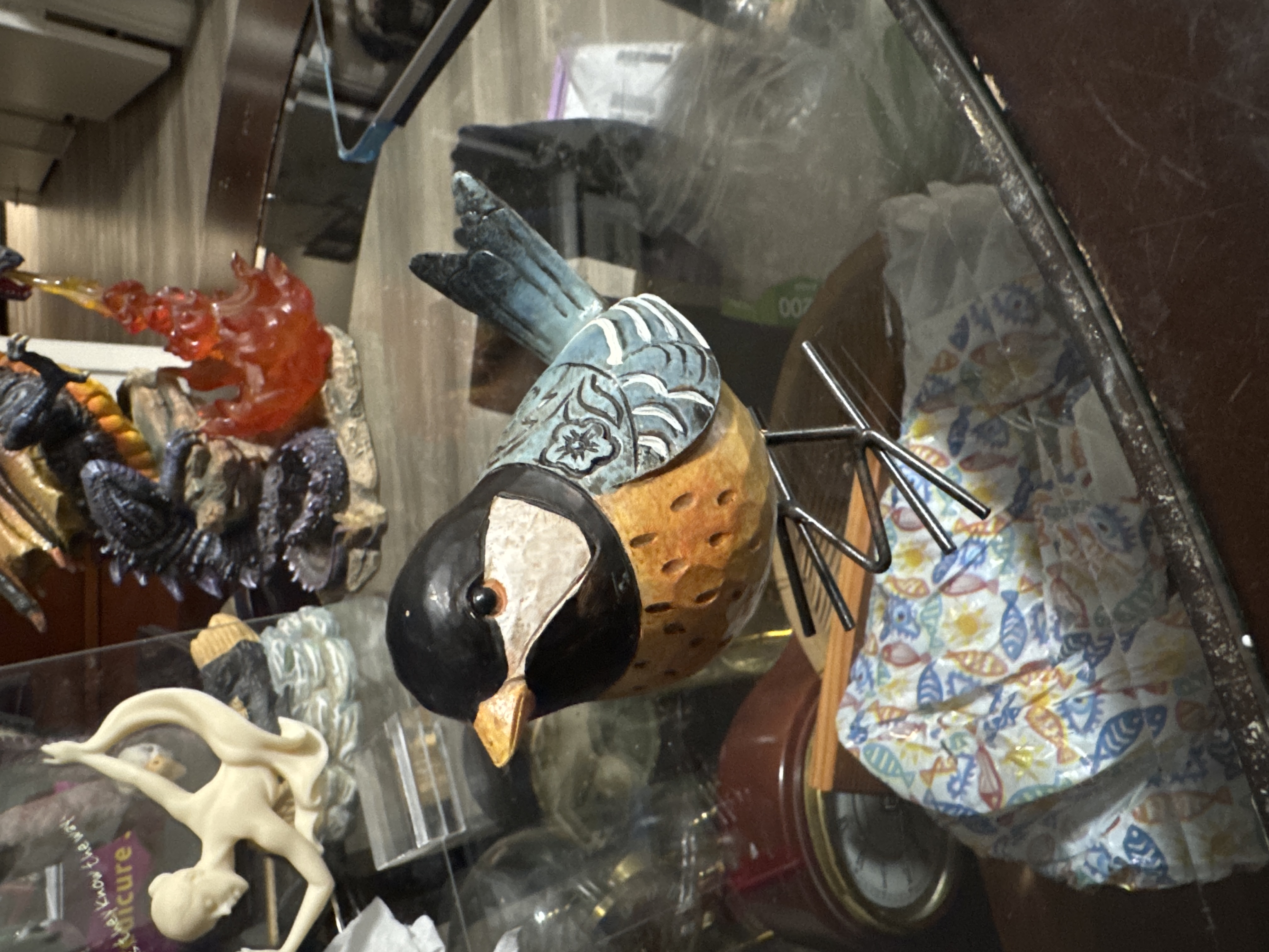 Modern Ceramic Bird Figurine thumbnail 2