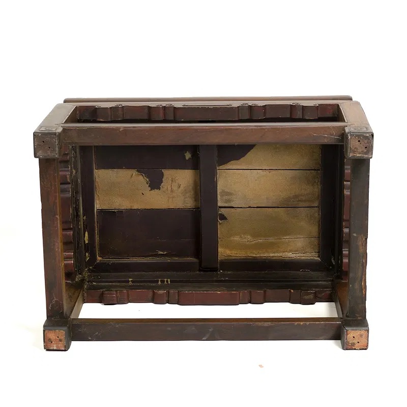 Chinese Qing Dynasty Hardwood Lowback Armchair thumbnail 8