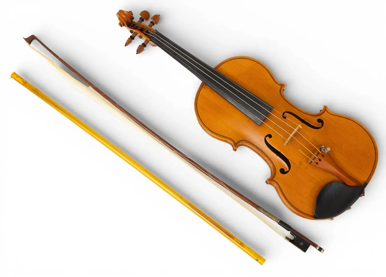French Mirecourt Workshop Violin with Pernambuco Bow