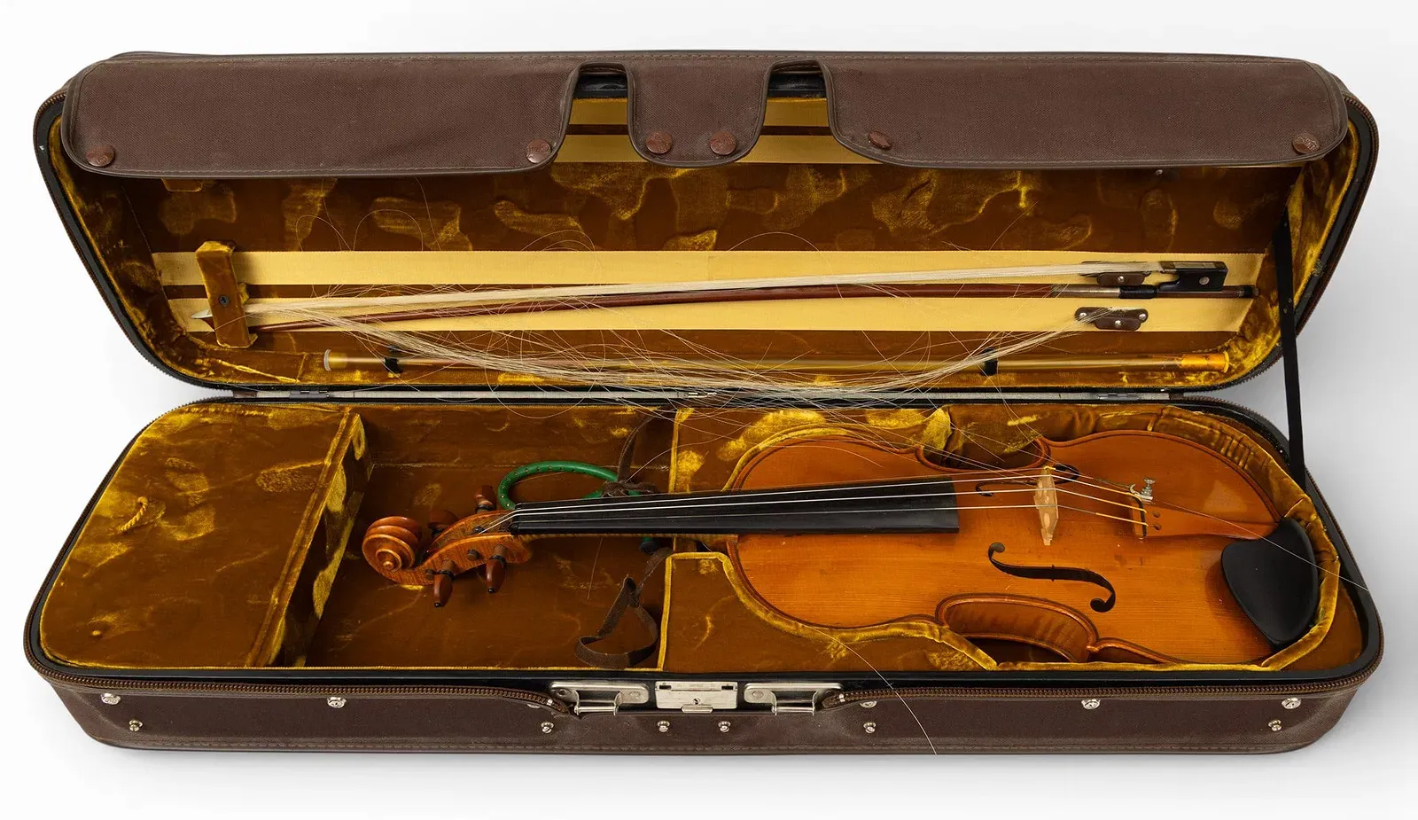 French Mirecourt Workshop Violin with Pernambuco Bow thumbnail 6