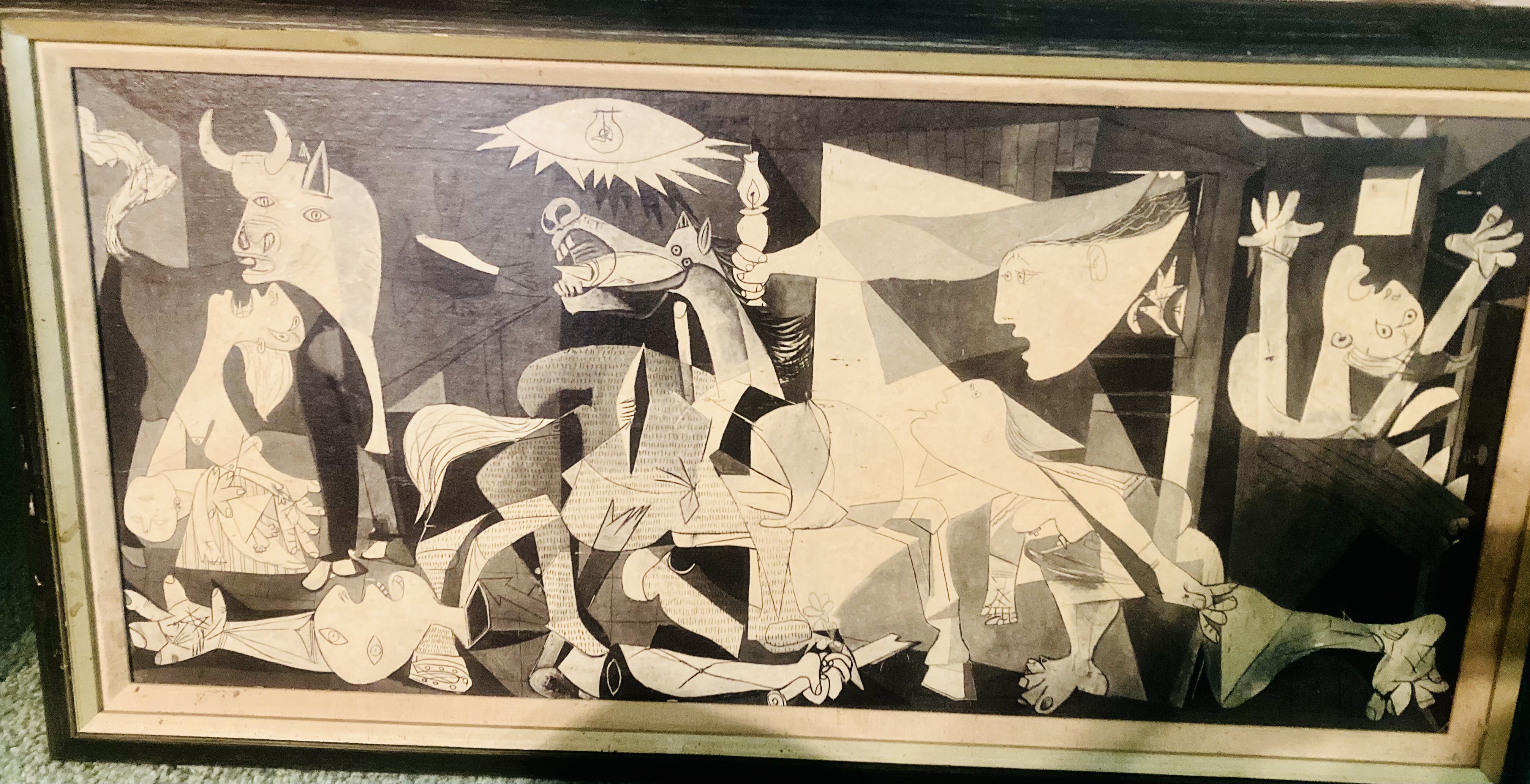 Pablo Picasso 'Guernica' Framed Print