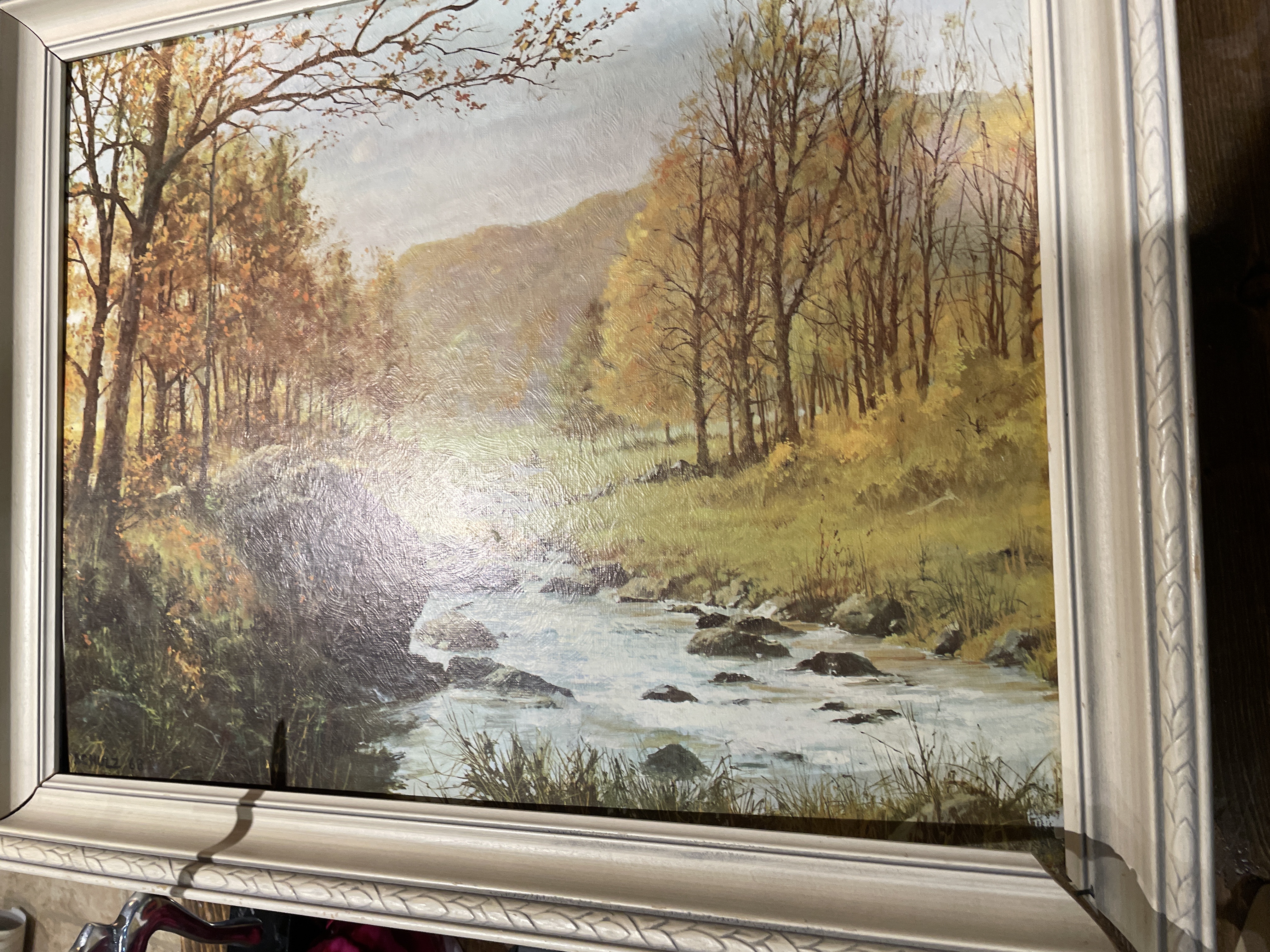 Autumn Landscape Oil Painting