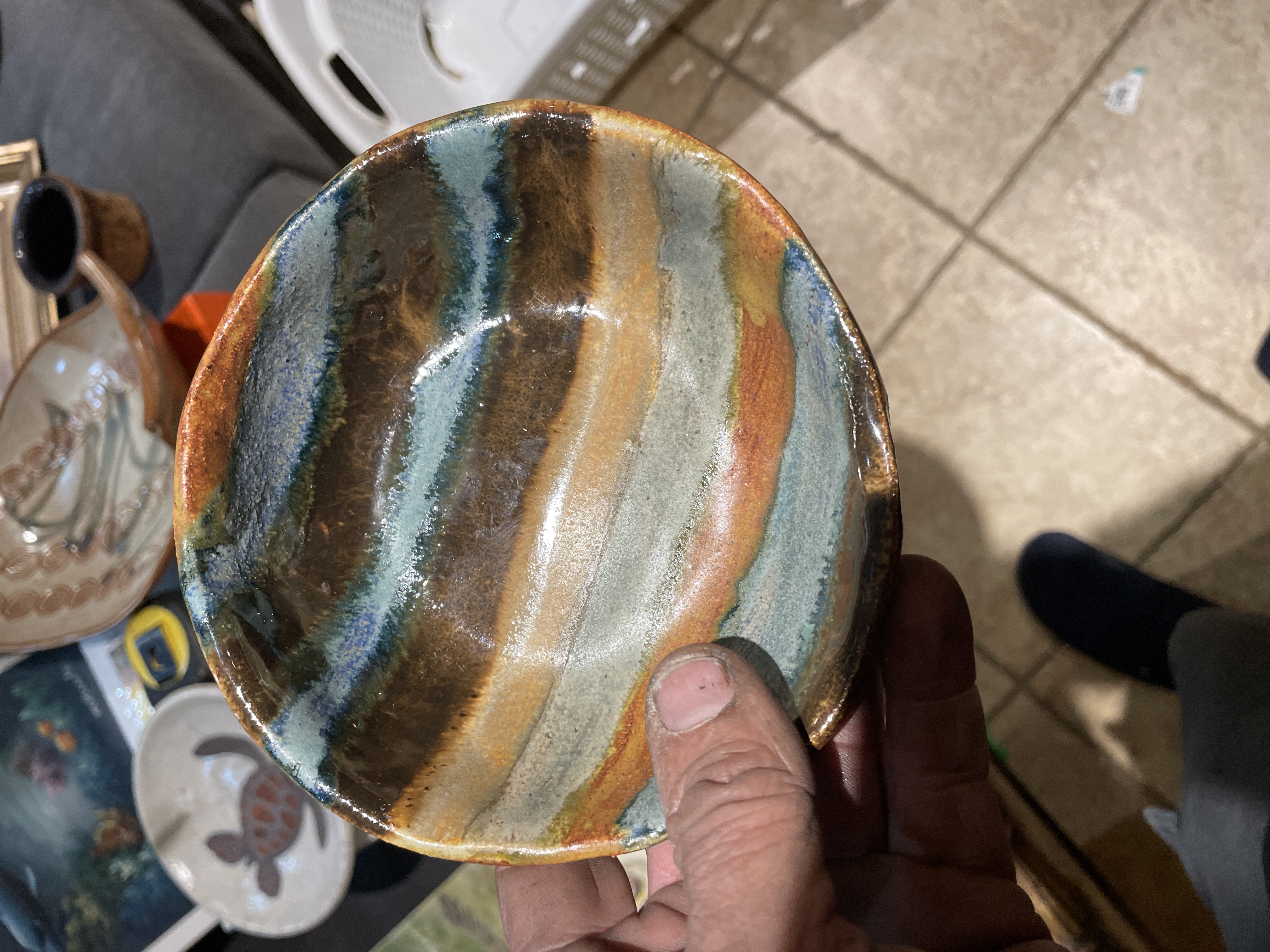 American Studio Pottery Glazed Stoneware Bowl