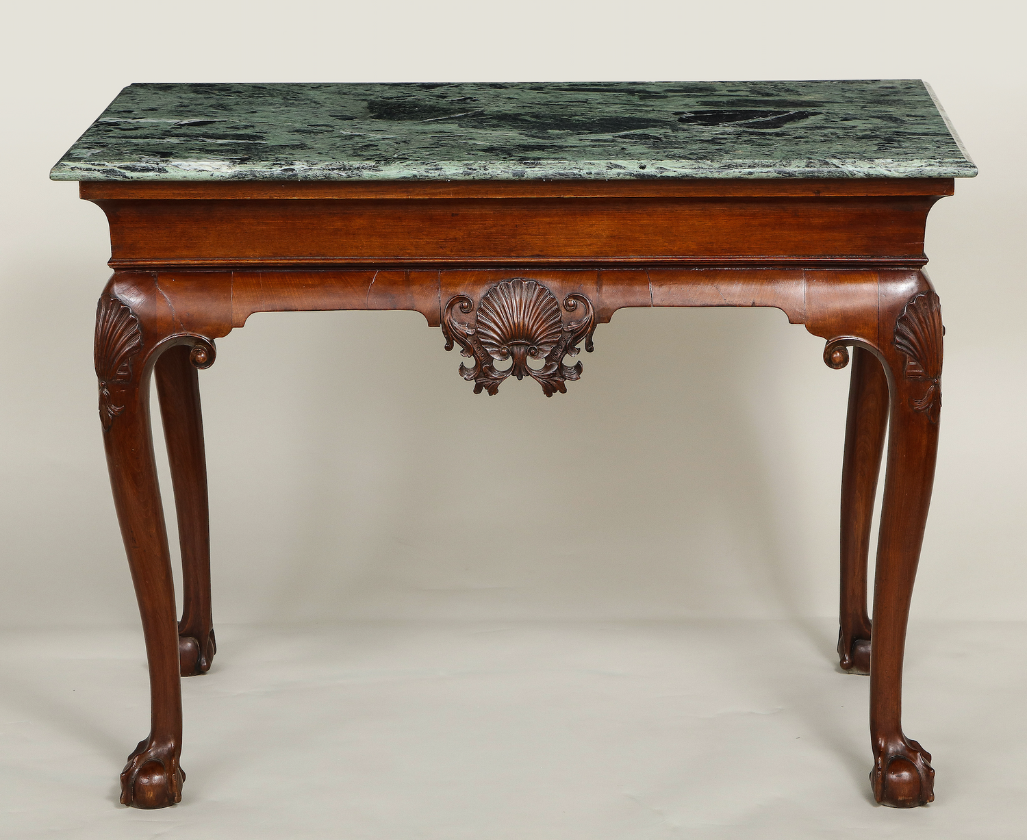 George II Irish Mahogany Small Console Table thumbnail 7