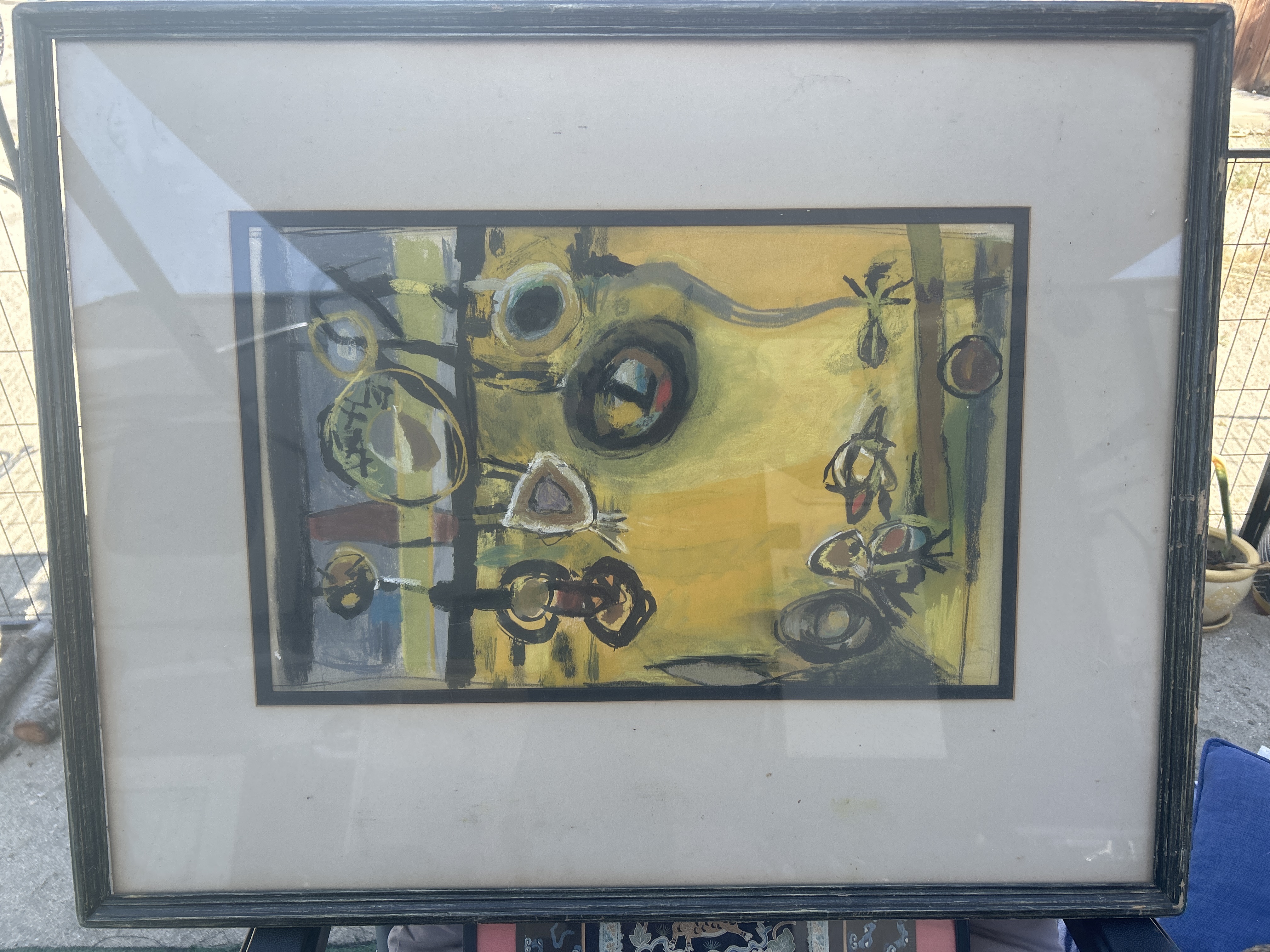 Mid-Century Abstract Expressionist Painting thumbnail 2