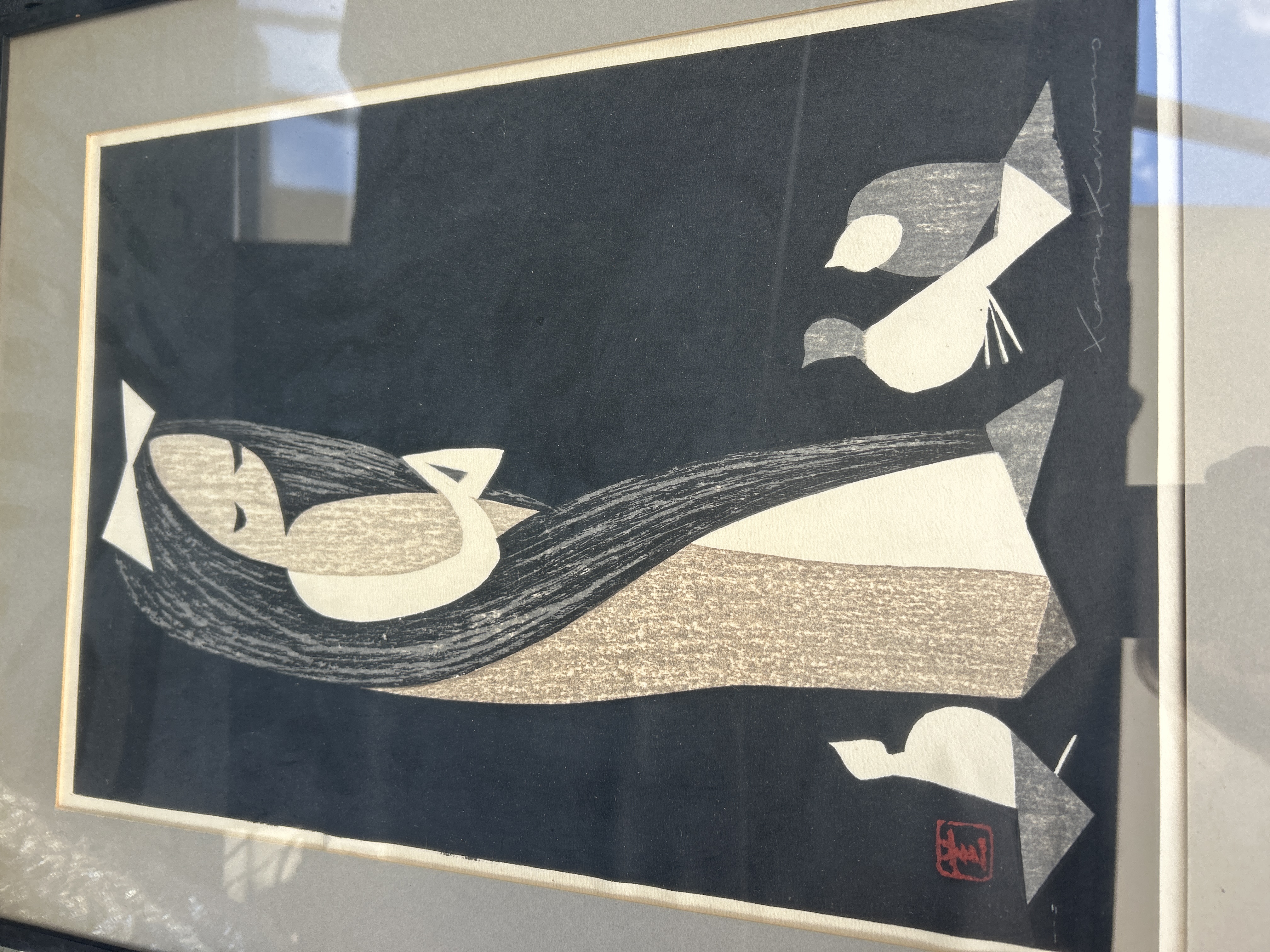 Modern Japanese Woodblock Print