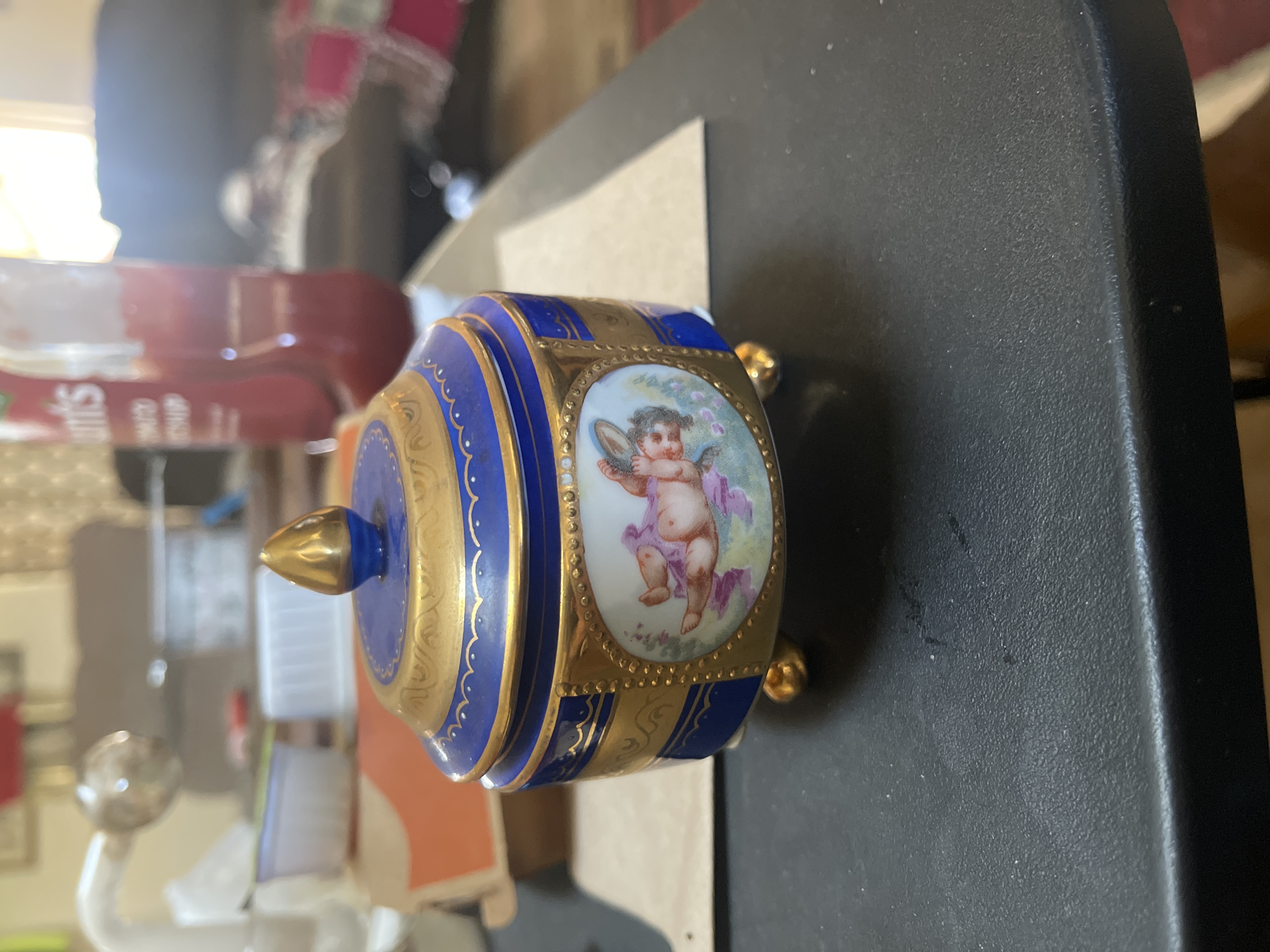 French Empire Style Porcelain Box