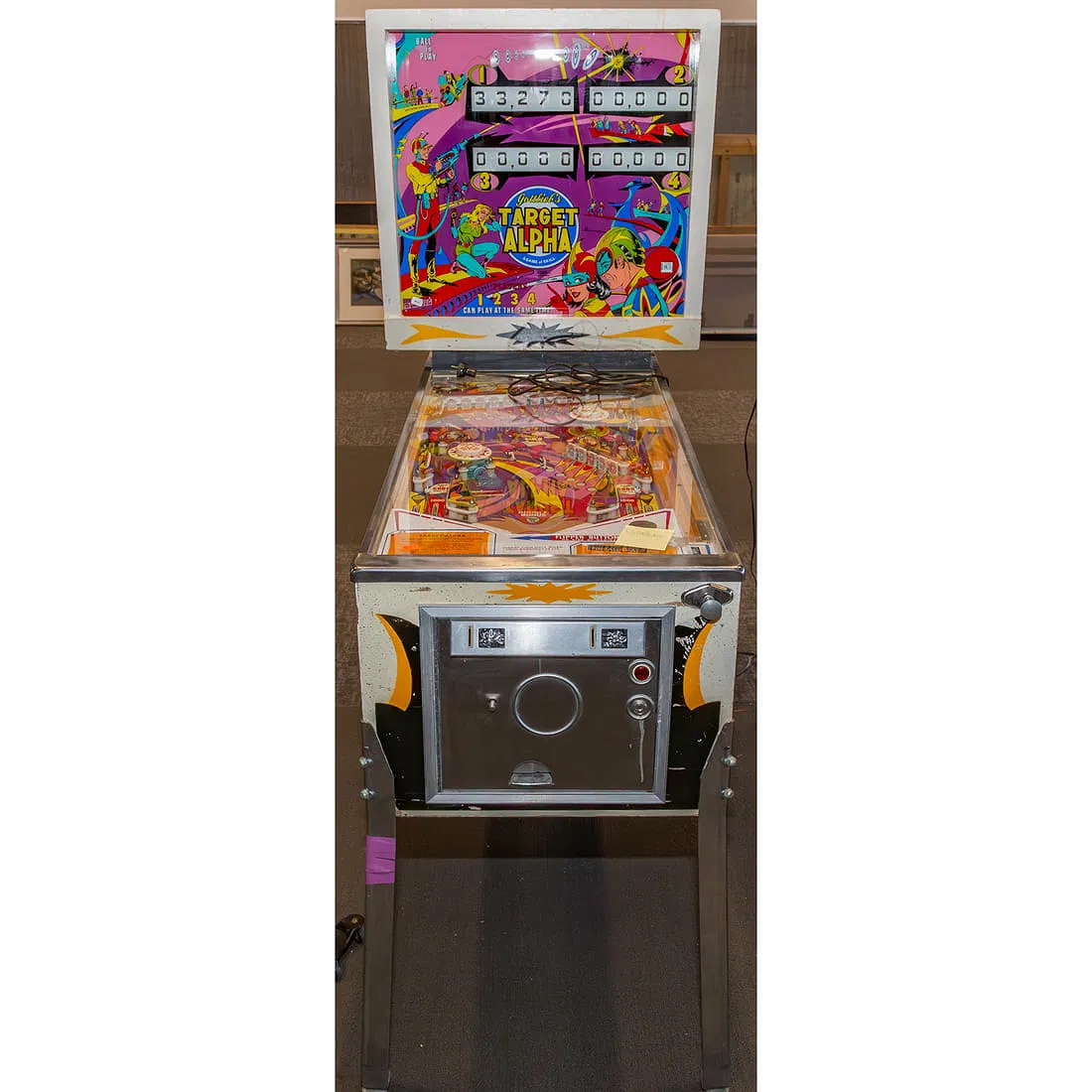 American Electromechanical Pinball Machine, Gottlieb's Target Alpha thumbnail