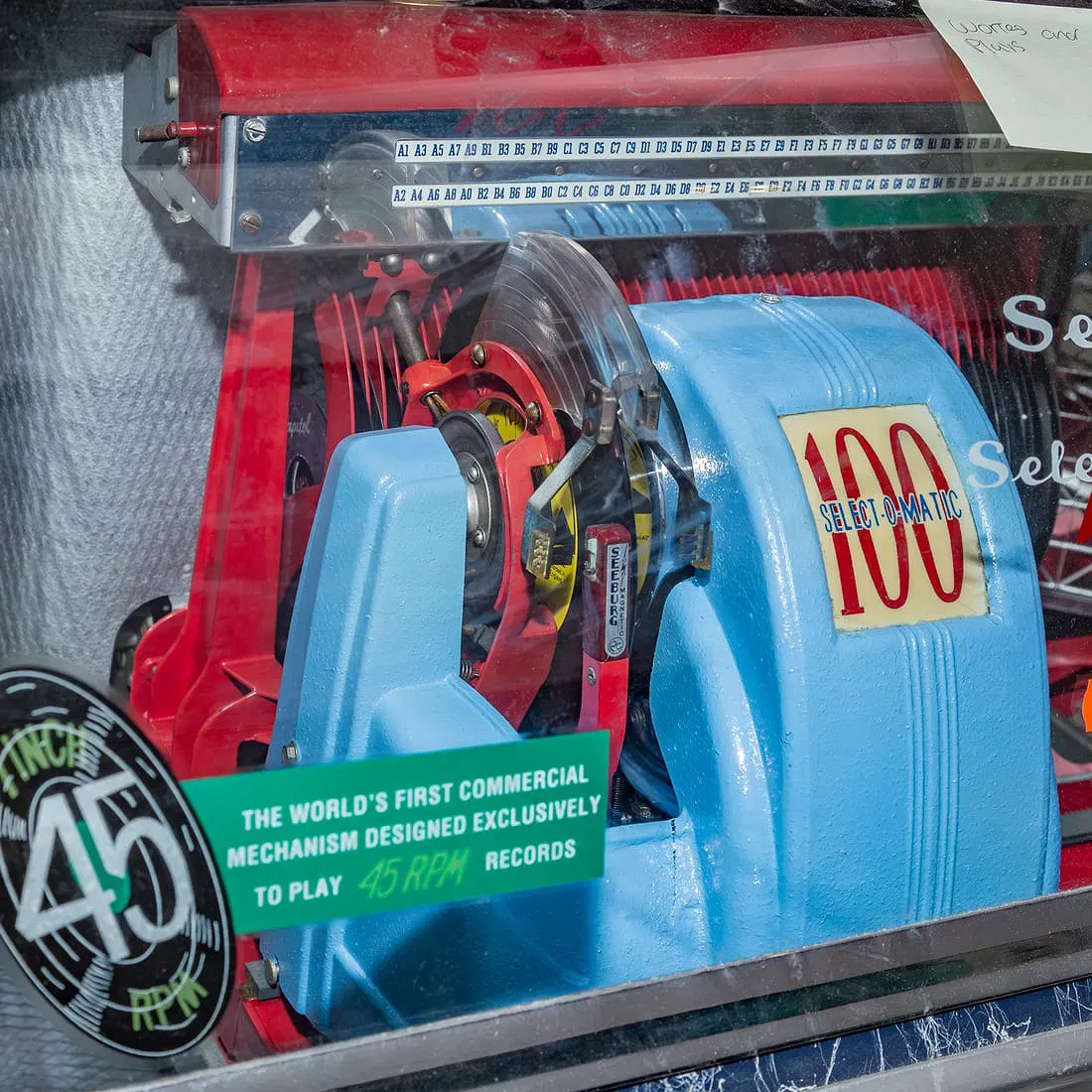 Mid-Century Modern Seeburg Select-O-Matic 100 M100B Jukebox thumbnail 3