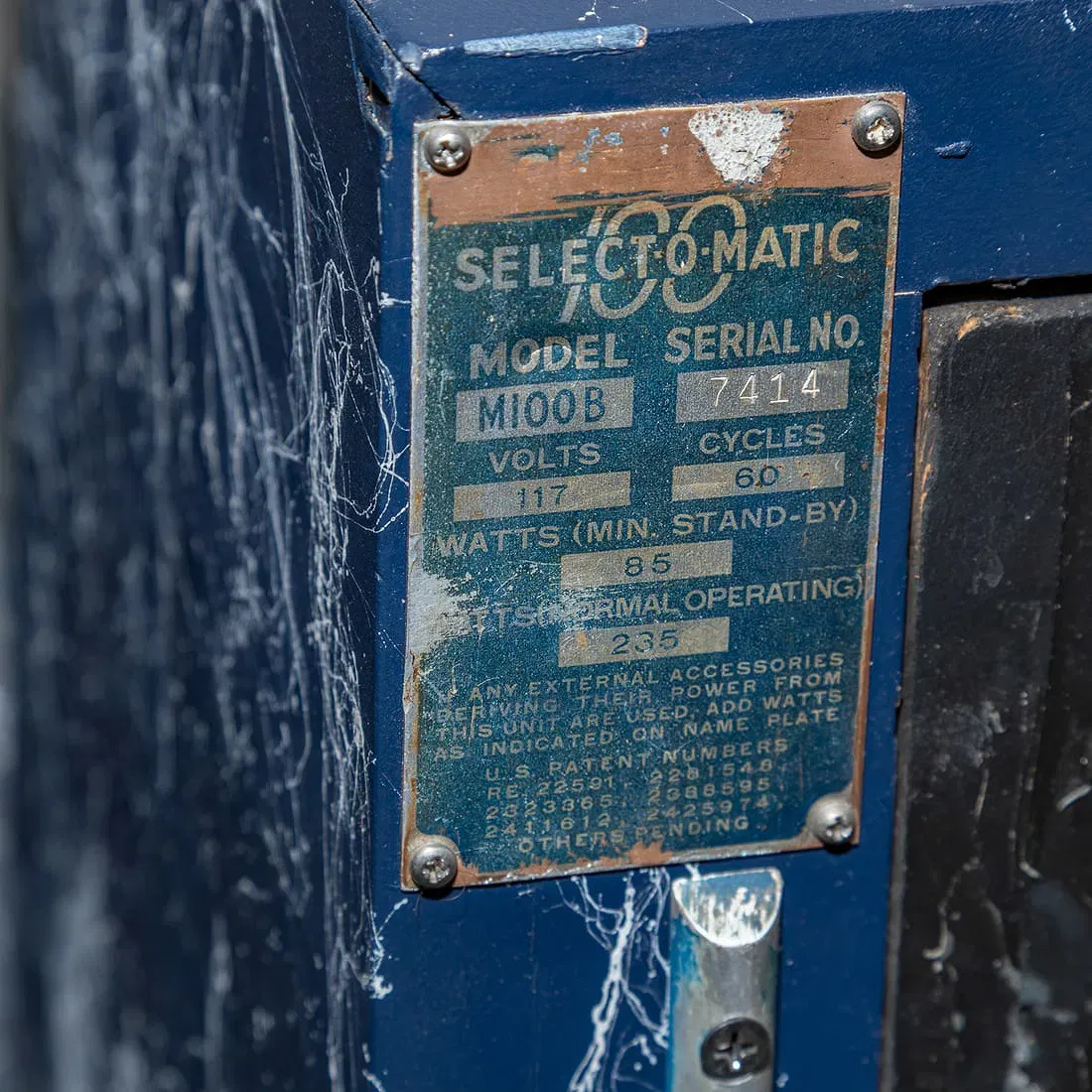 Mid-Century Modern Seeburg Select-O-Matic 100 M100B Jukebox thumbnail 4