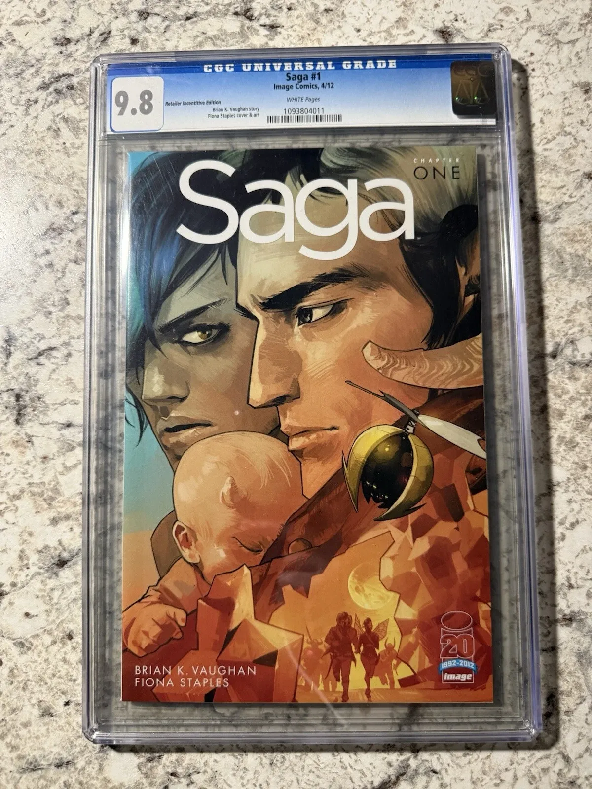 Modern Image Comics Saga #1 Retailer Incentive Variant (CGC 9.8)