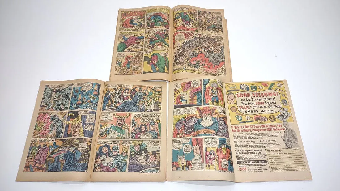 Silver & Bronze Age Marvel The Mighty Thor and Journey Into Mystery Comic Lot (Issues #108, #121, #148, #149, #175, #182) thumbnail 11