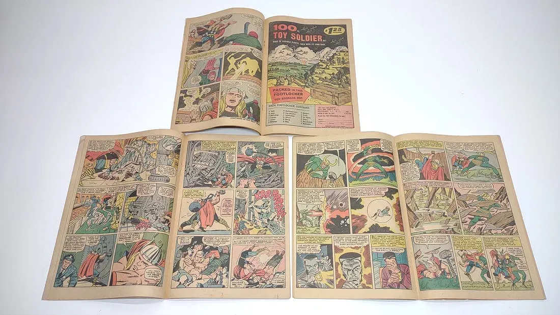 Silver & Bronze Age Marvel The Mighty Thor and Journey Into Mystery Comic Lot (Issues #108, #121, #148, #149, #175, #182) thumbnail 6