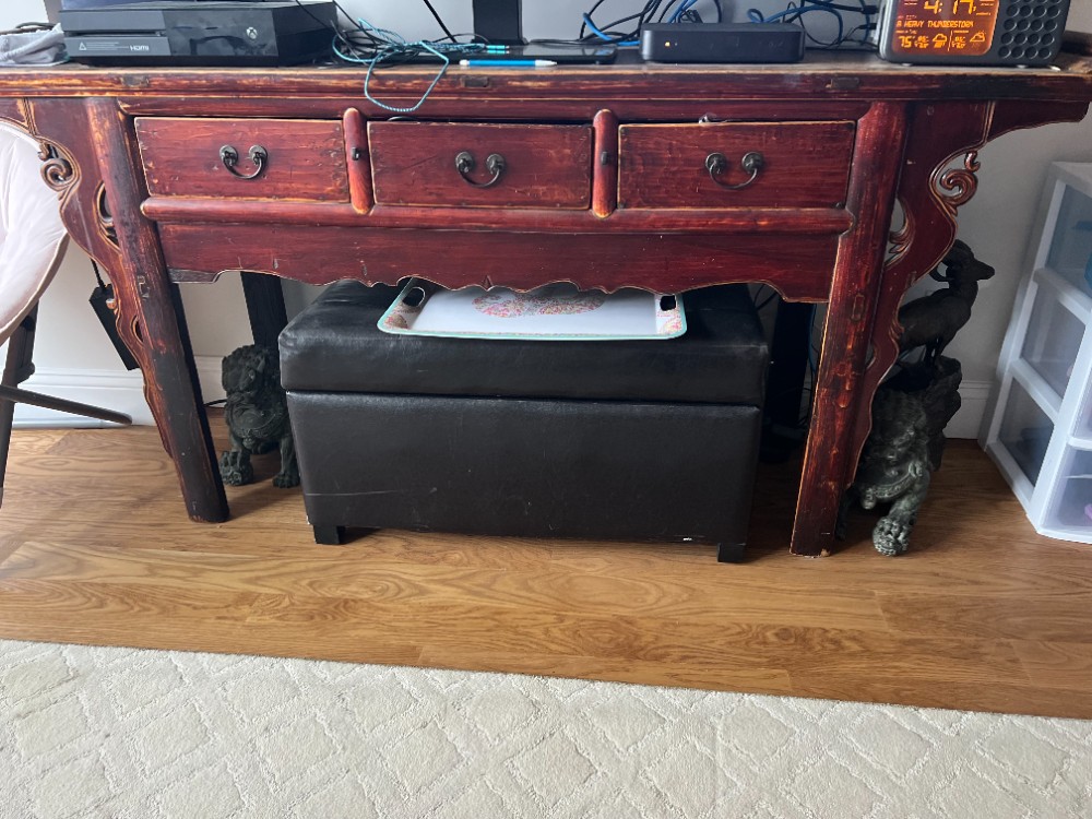 Chinese Qing Dynasty Style Hardwood Altar Table (Reproduction)